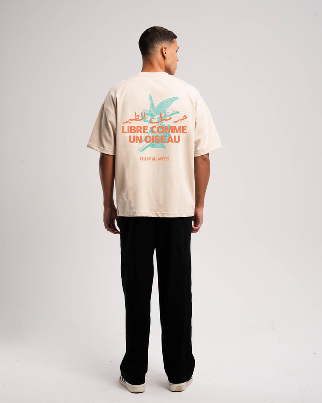 تي شيرت كولينج أول أنجلز حر مثل الطير بيج