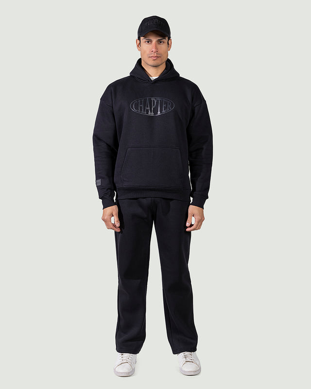 Black Chapter Logo Hoodie