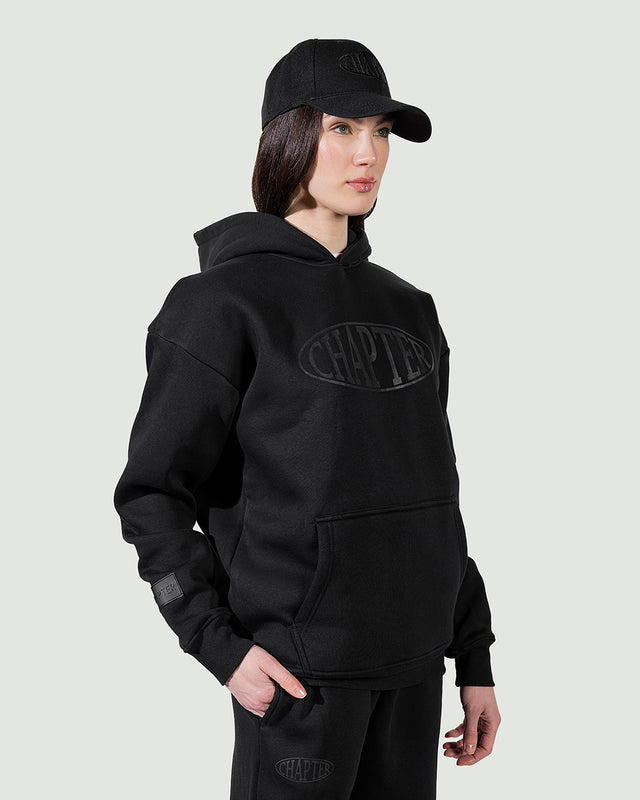 Black Chapter Logo Hoodie