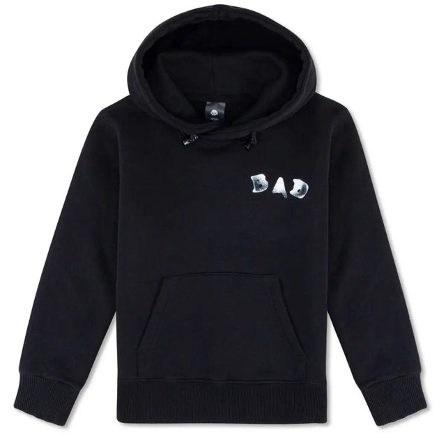 BAD HOODIE - BLACK - KIDS badcompany12