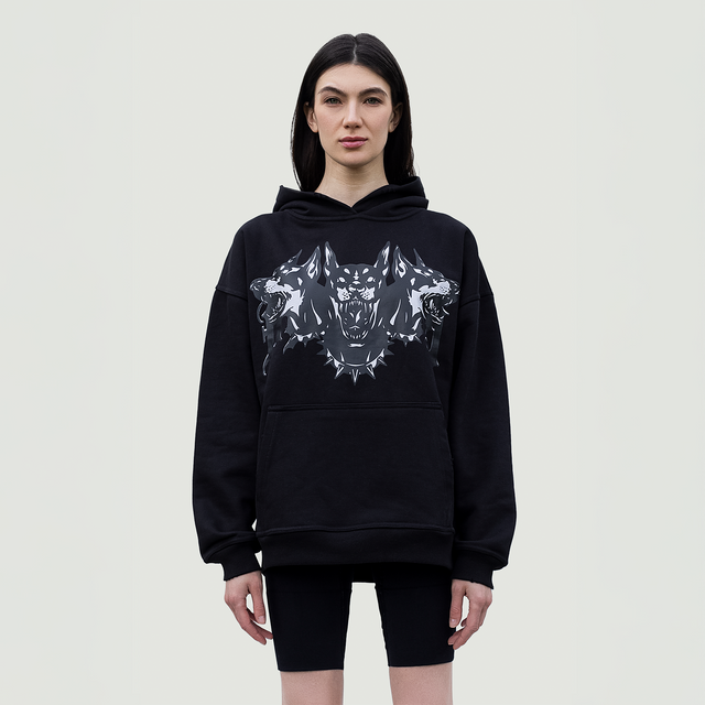 Black Doberman Hoodie