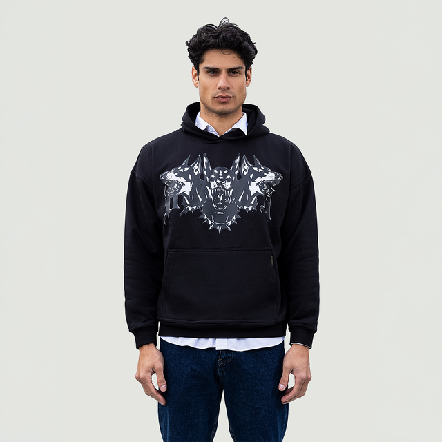 Black Doberman Hoodie