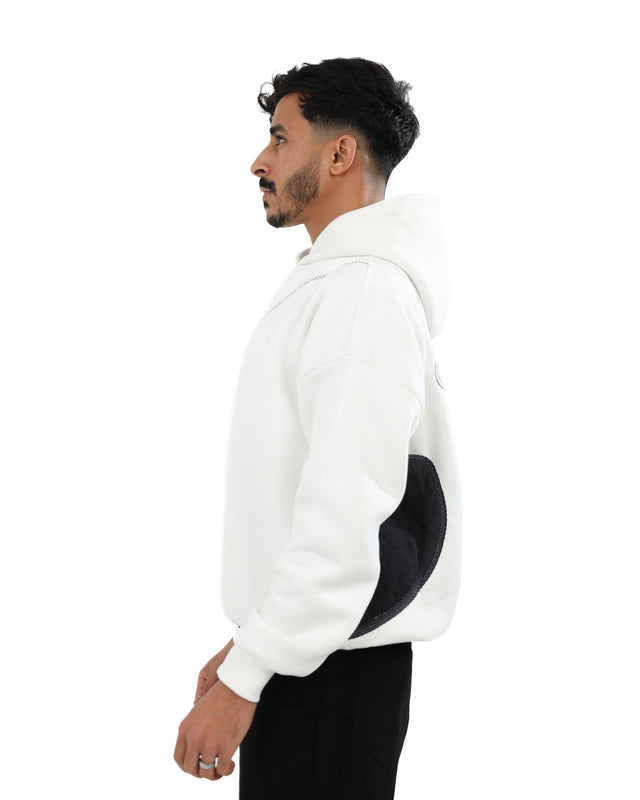 White Cosmic Hoodie - Unisex