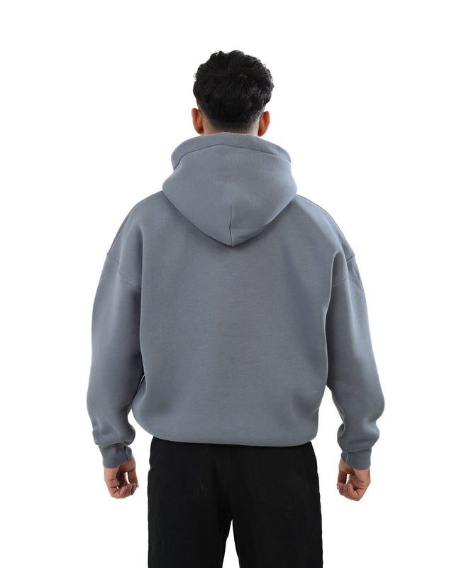 Grey Logo Dystopia Hoodie