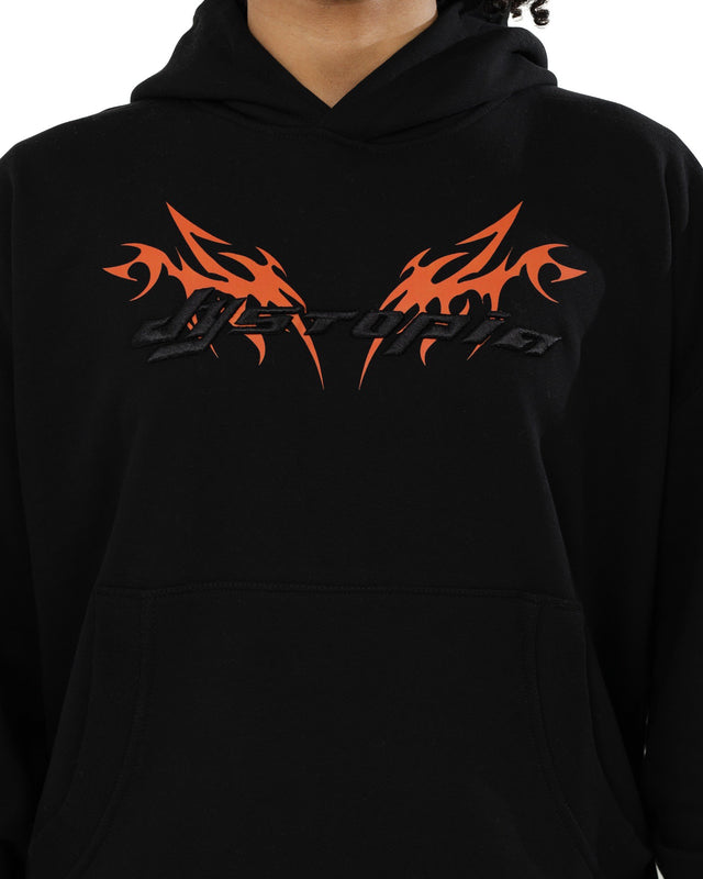 Black Logo Dystopia Hoodie