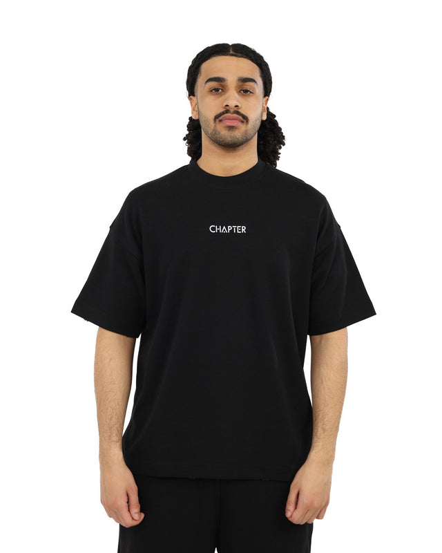 تي شيرت أسود "كاتش فلايتس"