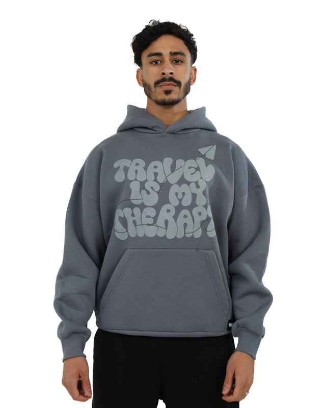 Travel Is My Therapy Hoodie
