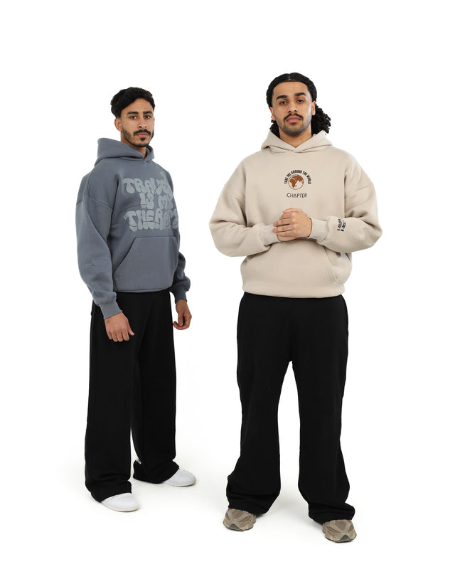 هودي رمادي "السفر دوائي"