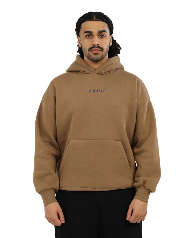 Brown Busy Traveling The World Hoodie