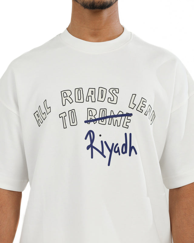 Cream All Roads T-shirt
