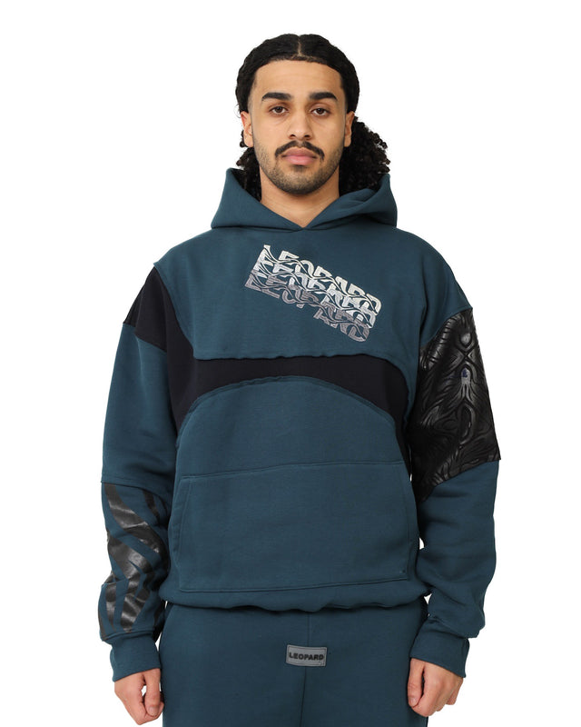 Leopard Deep Teal Set