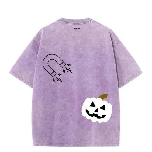 Magnet Purple Washed T-shirt
