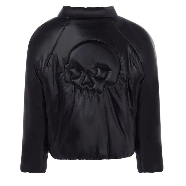 SKULL Puffer Kids Jacket - Black badcompany12