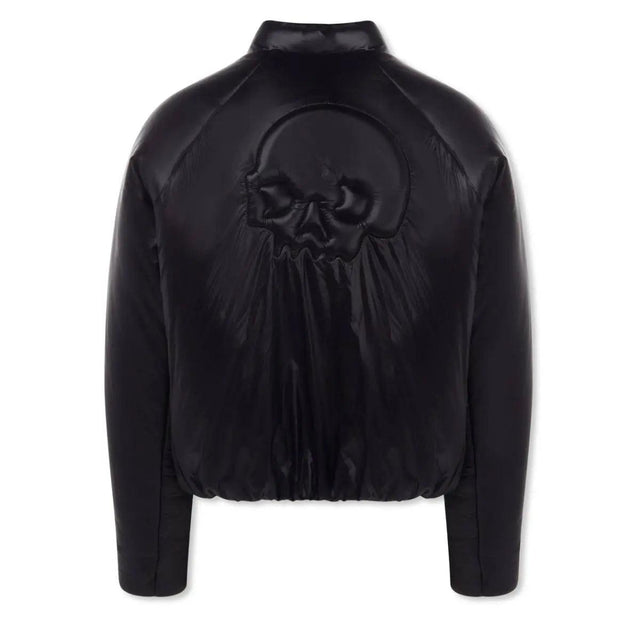 SKULL Men Puffer Jacket - Black badcompany12