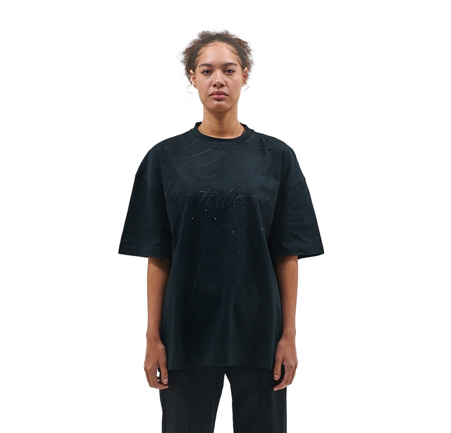 Black Spider Logo T-shirt