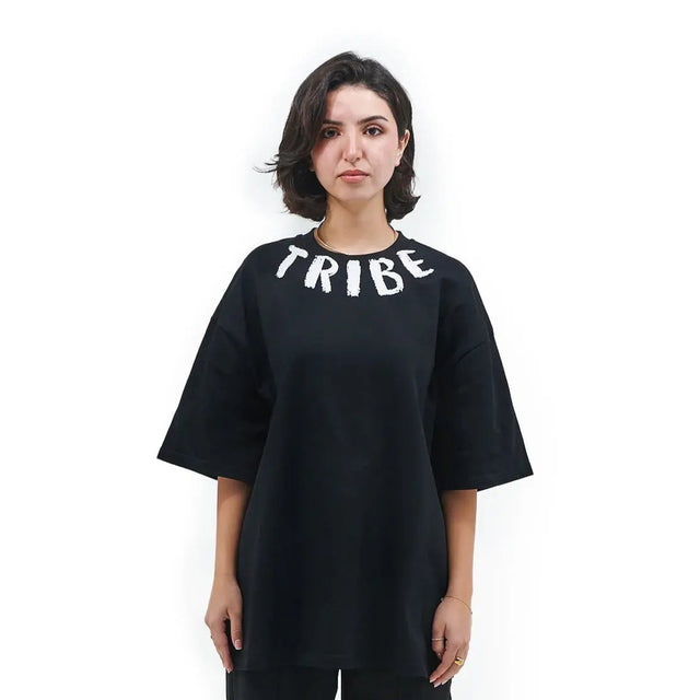 Black Neck Logo T-shirt Tribe
