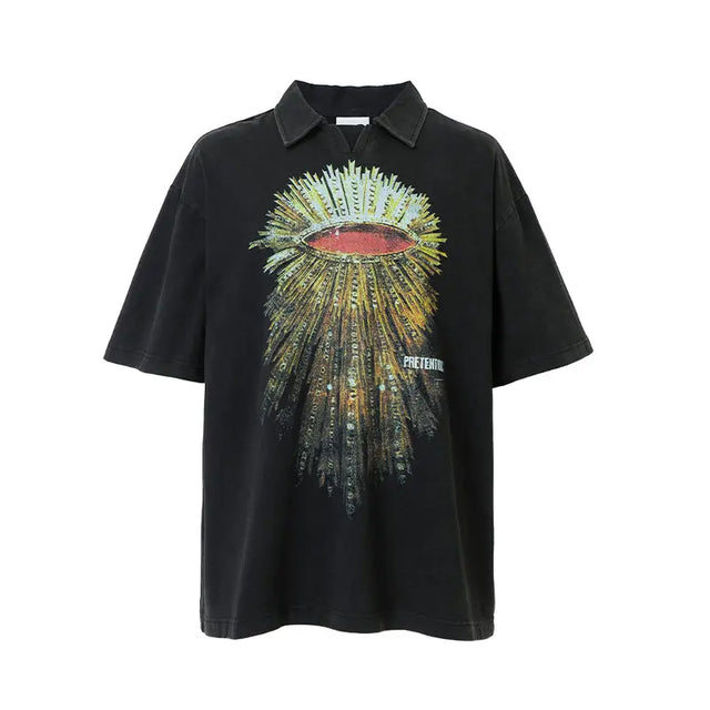 Black Polo Eye T-shirt F2CE