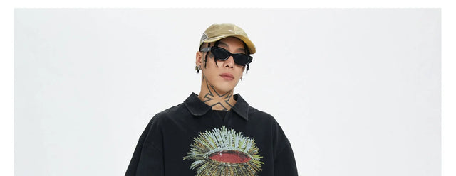 Black Polo Eye T-shirt F2CE