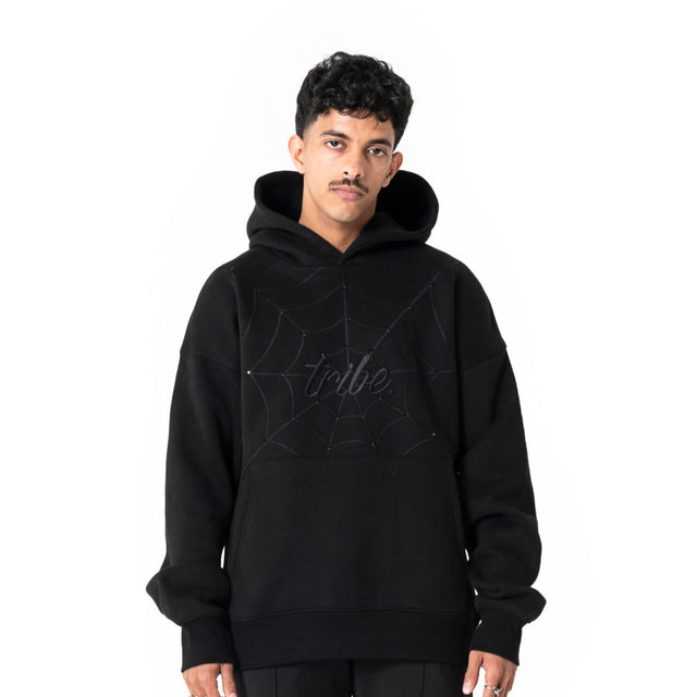 Black Strass Hoodie