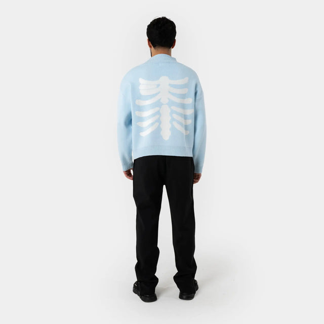 Blue Skeleton Sweater Tribe