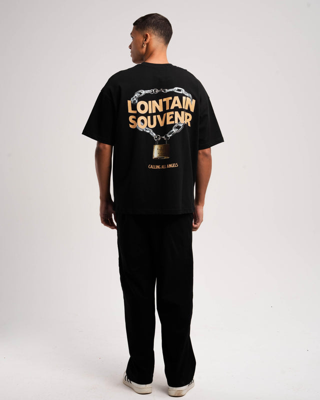 تي شيرت كولينج أول أنجلز ذكرى بعيدة أسود