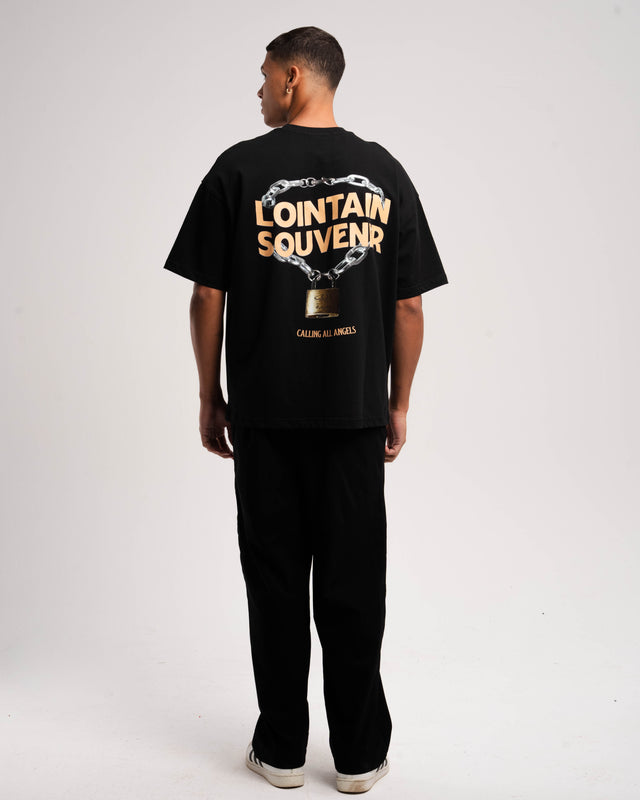 تي شيرت كولينج أول أنجلز ذكرى بعيدة أسود