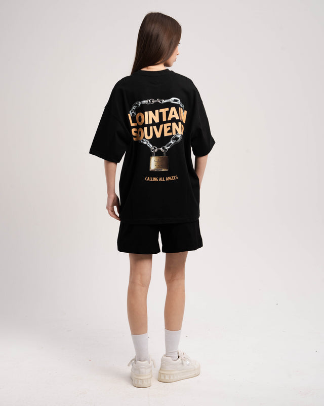 تي شيرت كولينج أول أنجلز ذكرى بعيدة أسود