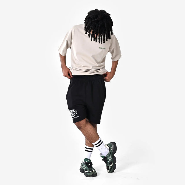 Codes Black Shorts Dystopia