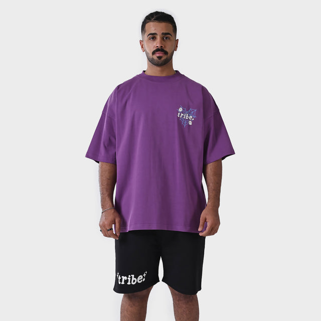 Purple Skull Logo T-shirt
