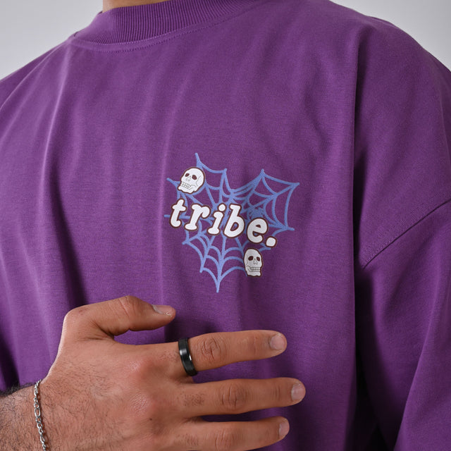 Purple Skull Logo T-shirt