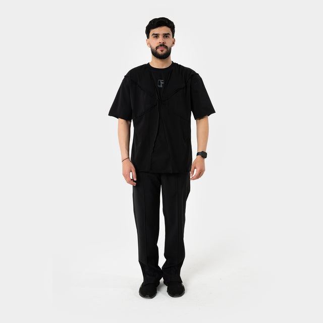 OF Black Stitching T-shirt