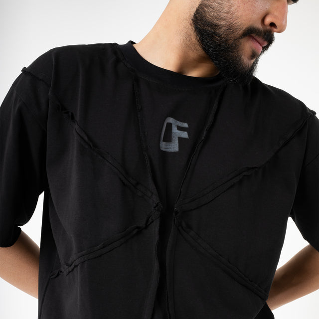 OF Black Stitching T-shirt