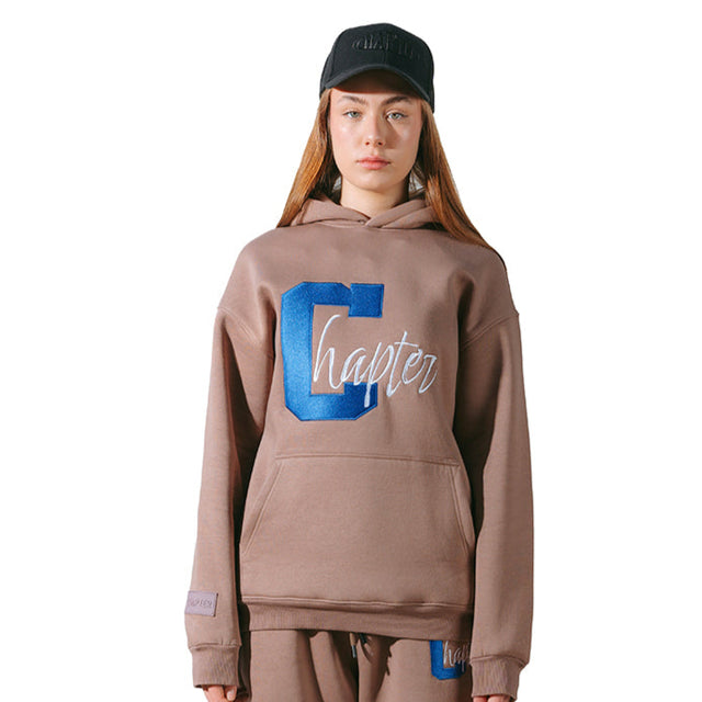 Taupe C Logo Chapter Hoodie