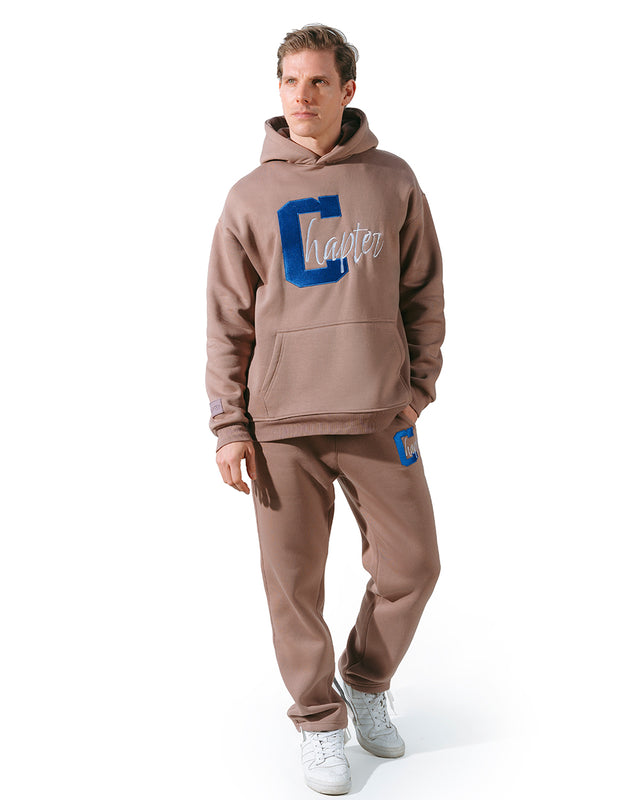 Taupe C Logo Chapter Sweatpants