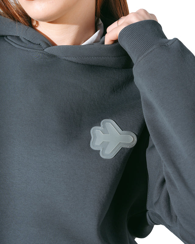 هودي رمادي فلايت بيسك من تشابتر