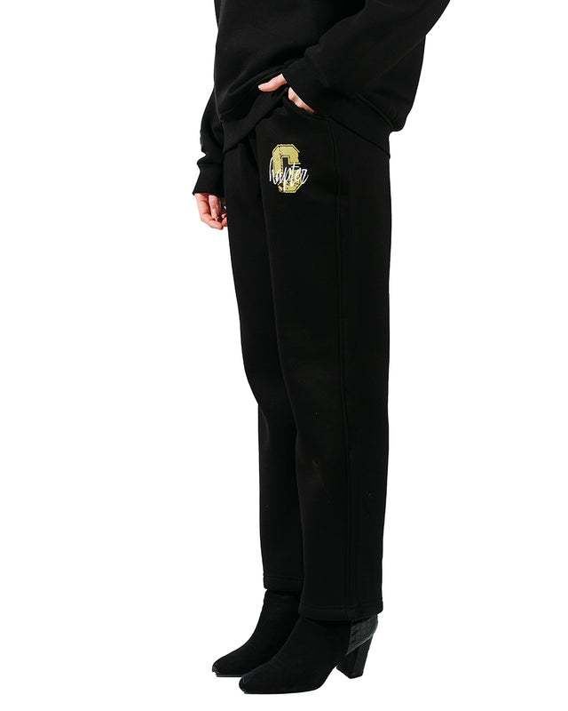 بنطلون رياضي تشابتر أسود بشعار C