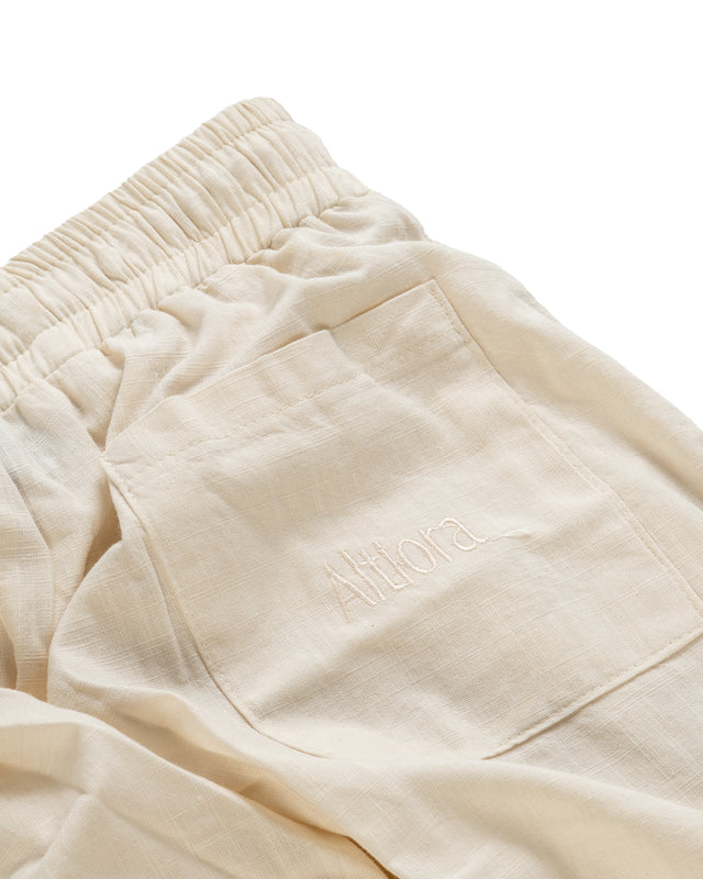 بنطلون ألتيورا كتان أوف وايت