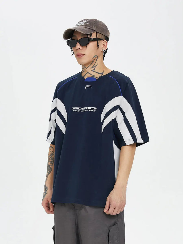Dark Blue Football T-shirt F2CE
