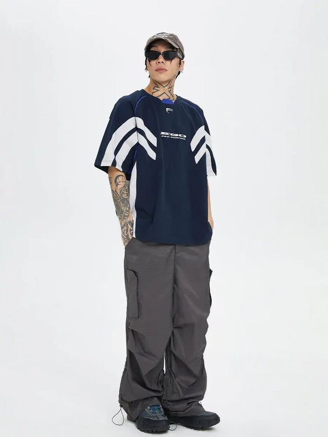 Dark Blue Football T-shirt F2CE