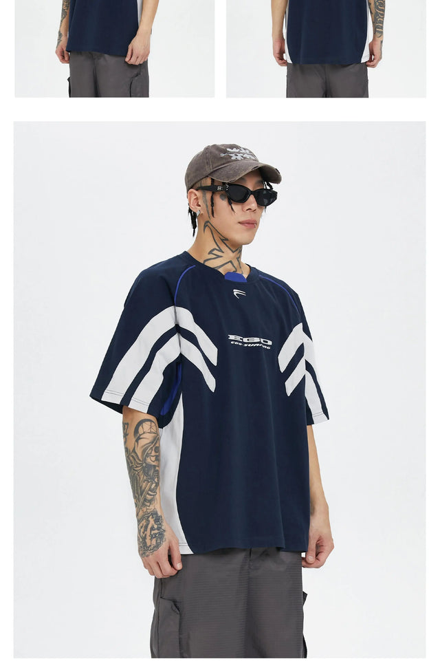 Dark Blue Football T-shirt F2CE