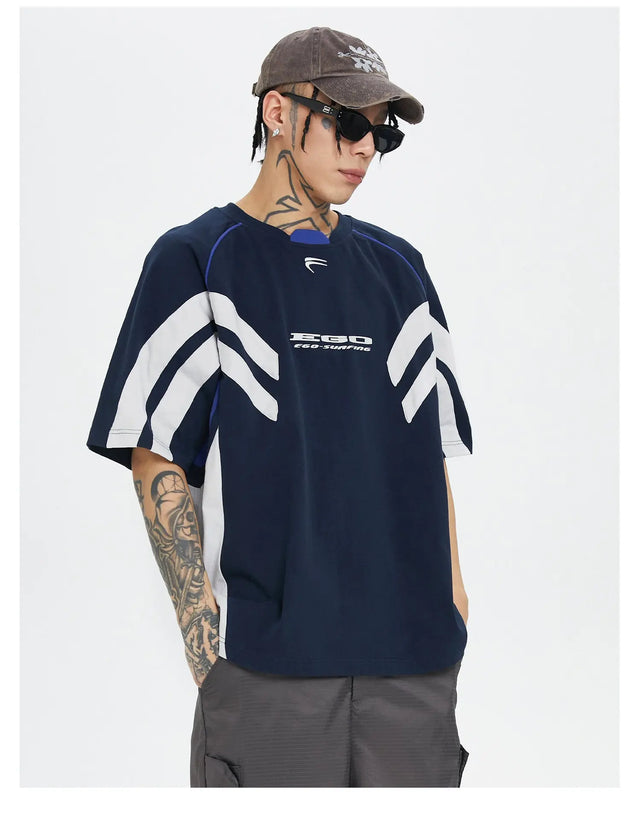 Dark Blue Football T-shirt F2CE