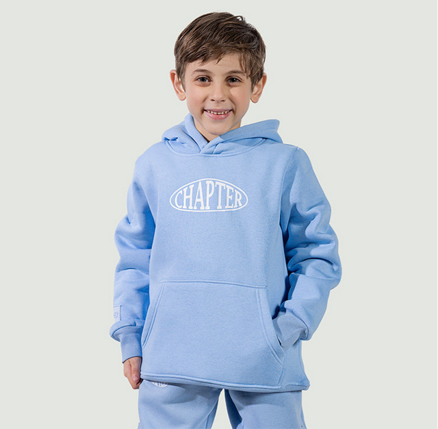 هودي أزرق تشابتر أساسي للأطفال