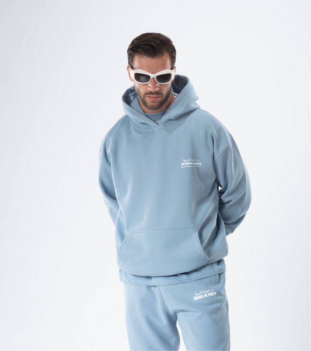 Blue Arabs in Paris Hoodie