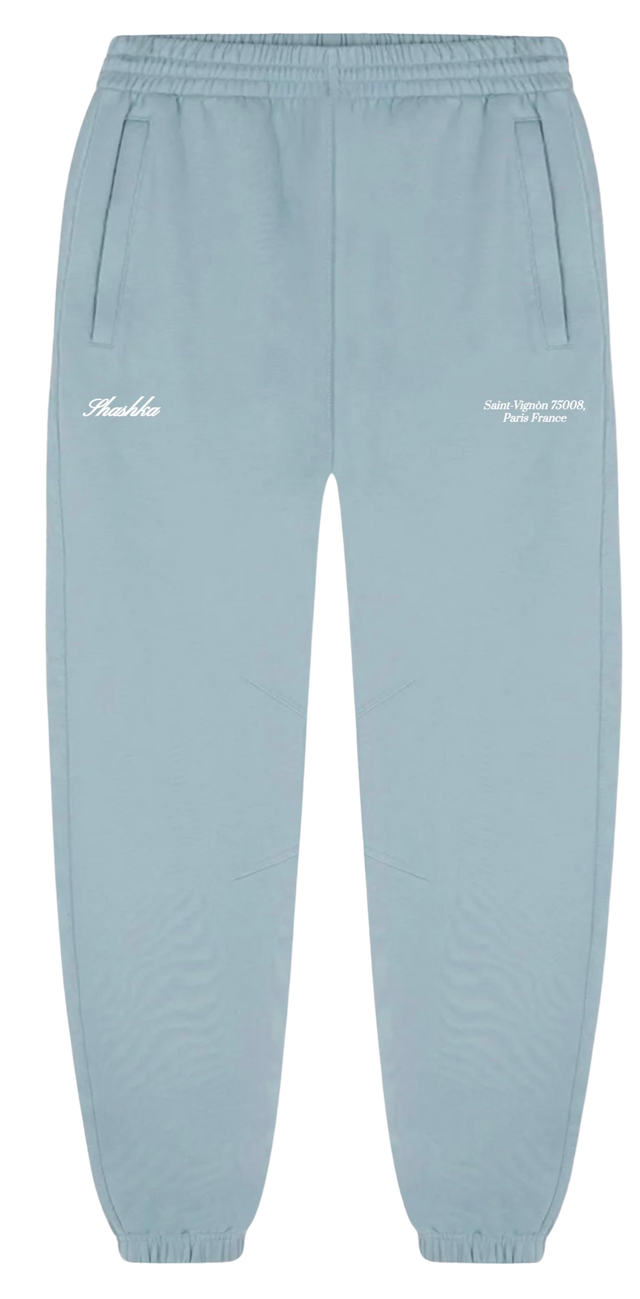 Blue "Pardon My French" Sweatpants