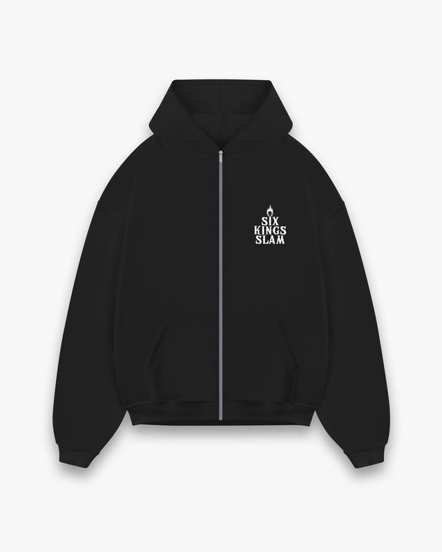 Six Kings Slam Black GAME SET RIYADH Zip Hoodie