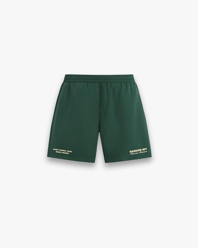 Green Pardon My French Shorts