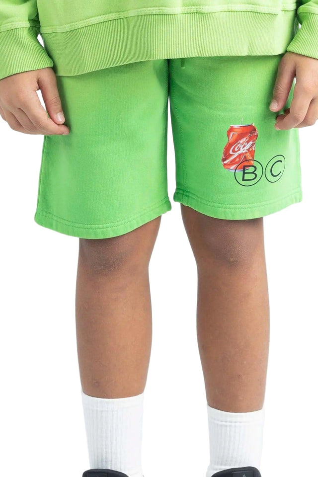 GREEN BAD GRADIENT SHORT – KIDS badcompany12