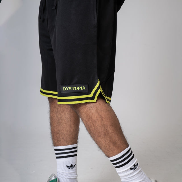 Black Dystopia Basketball Shorts