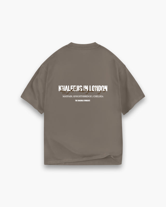 Taupe Khaleejis in London T-shirt