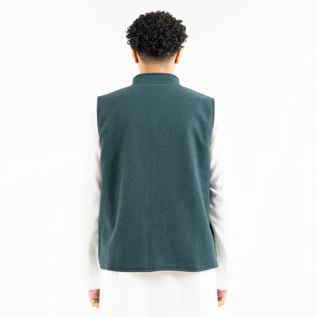 In Sdeiry Double Face Dark Green X Off-White